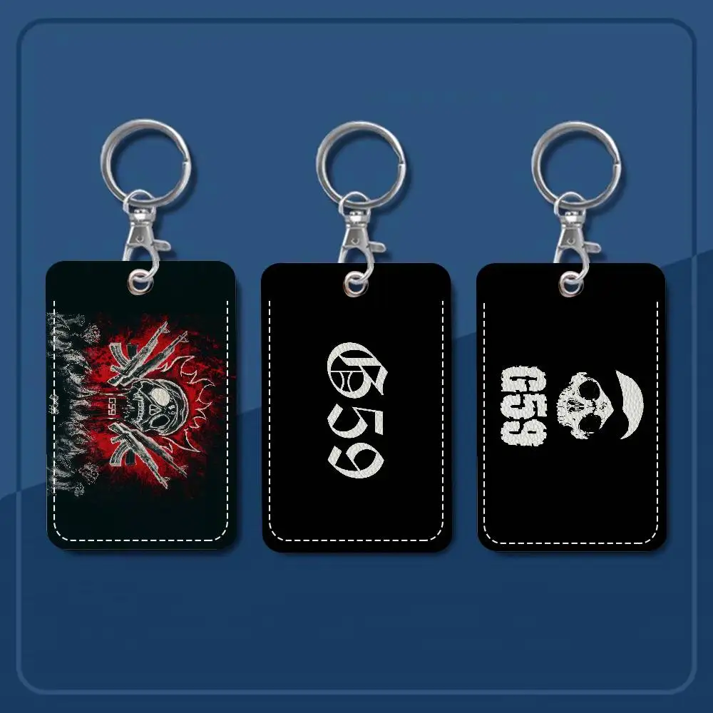 S-suicideboys G59 Gaming Style PU Access Card Holder with Keychain - Executive Protection for Bank card,Subway, Bus Card case