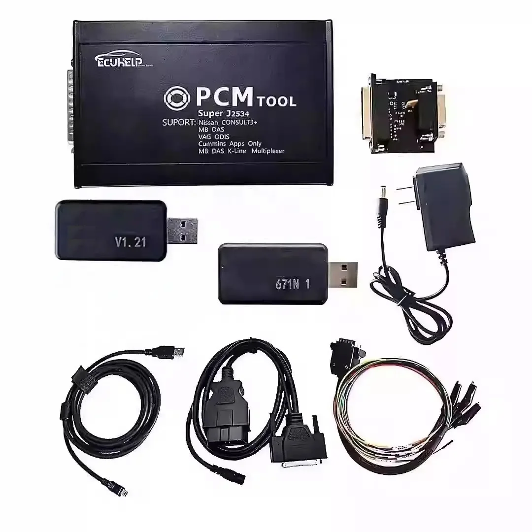 PCMFLASH FLASH Bench V1.20 Automotive ECU Computer Programming Tool 67 IN 1 USB Dongle