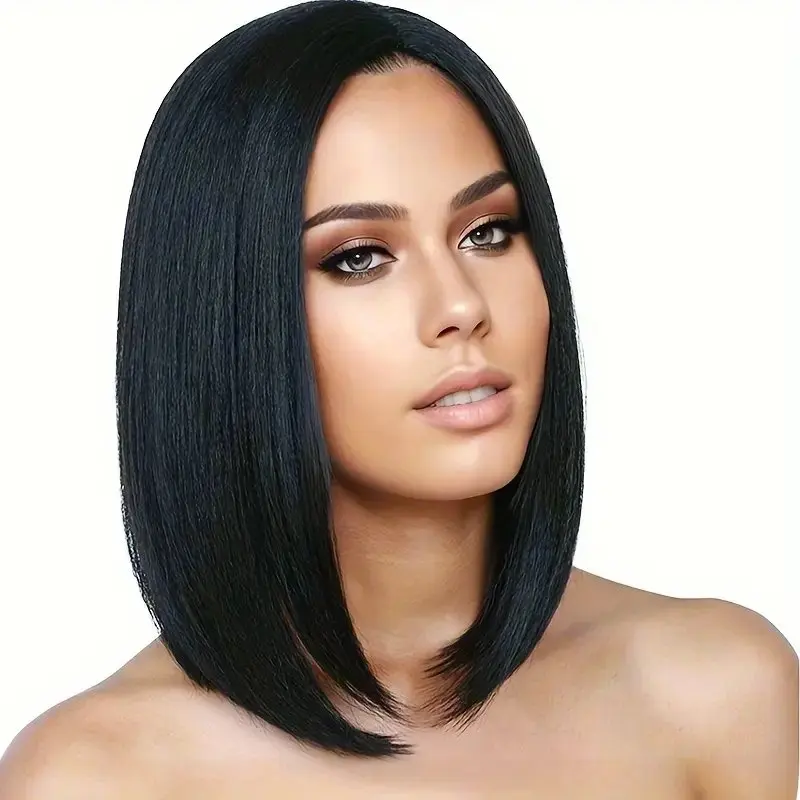 HD Bone Straight 13x6 Lace Frontal Bob Wig Human Hair Remy 13x4 Lace Short Wigs Pre Plucked For Women