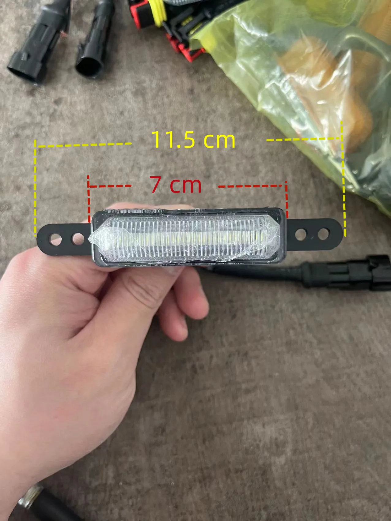 High Quality Car Grill LED Lights LED Yellow Lights For Grill Fit For Ford Ranger Everest Raptor 2022-2023