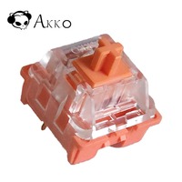 Akko Orange v2 Switch Tactile 3Pins 55gf MX RGB SMD Switches Custom Mechanical Keyboard  Factory Lubrication For Hot Swap