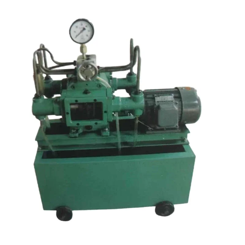 

Hydraulic boiler hydraulic testing machine small electric pressure testing pump high-pressure pipeline testing machine