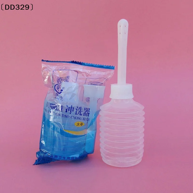 1PC Enema Rectal Syringe Vaginal Rinse Plug Anal Vaginal Shower Cleaner Sprayer Disposable Medical Anal Cleaner〔DD329〕
