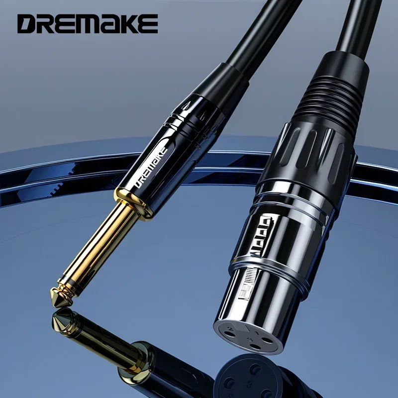 6.35mm 1/4 Inch TRS Male to XLR Male Audio Stereo Microphone Cable 6.5 mm 1/4 Inch to XLR Balanced Speaker Mic Cable