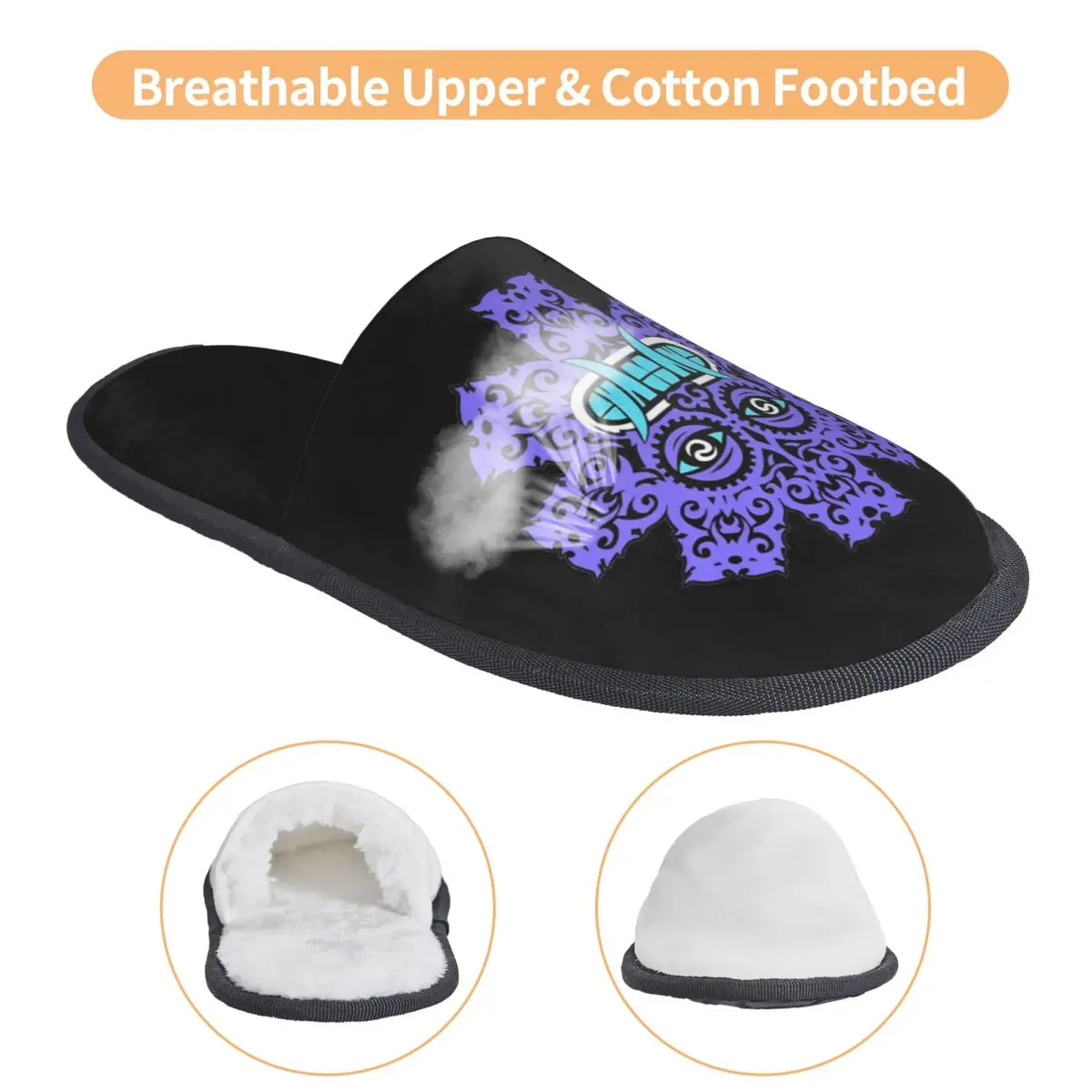 مخصص طباعة المرأة الأحمر الساخن C-فلفل الحار P-فلفل روك باند شبشب منزل لينة الدافئة رغوة الذاكرة رقيق النعال داخلي في الهواء الطلق الأحذية