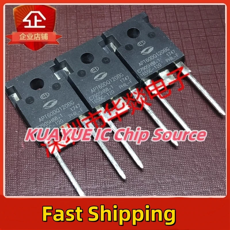 10PCS-30PCS   APT60DQ120BG   TO-247  1200V  60A  Fast Shipping Quality Guarantee