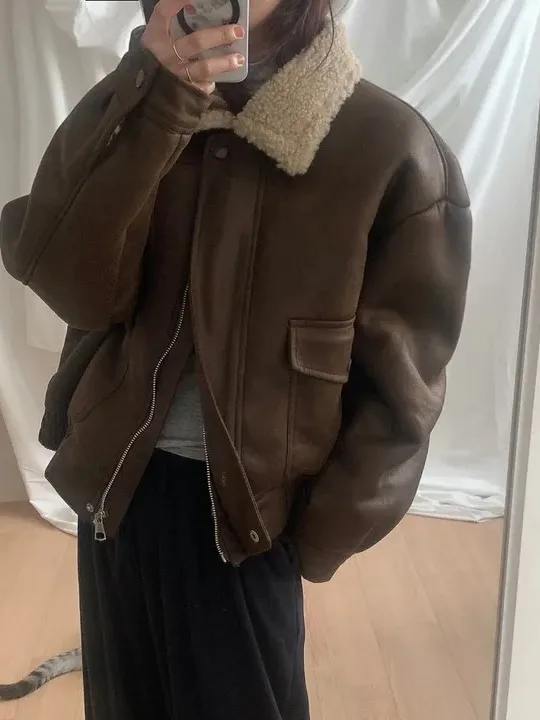 Sweter Rajut Satu Bahu Korea untuk Wanita Musim Gugur Musim Dingin Model Terbaru, Pelangsing, Panjang, Pakaian Dalam, Atasan Modis