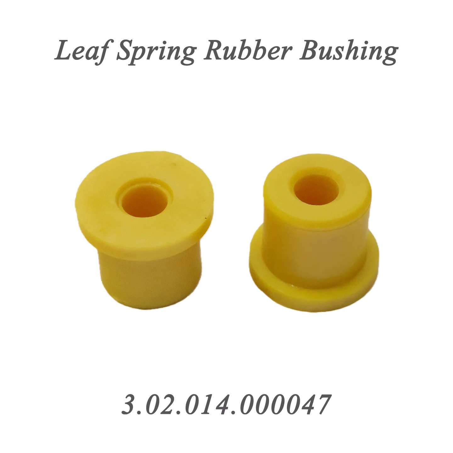 Golf Cart Parts Leaf Spring Bushing Yellow for Lvtong S14 Rear Suspension Steel Plate Bushing OEM 3.02.014.000047