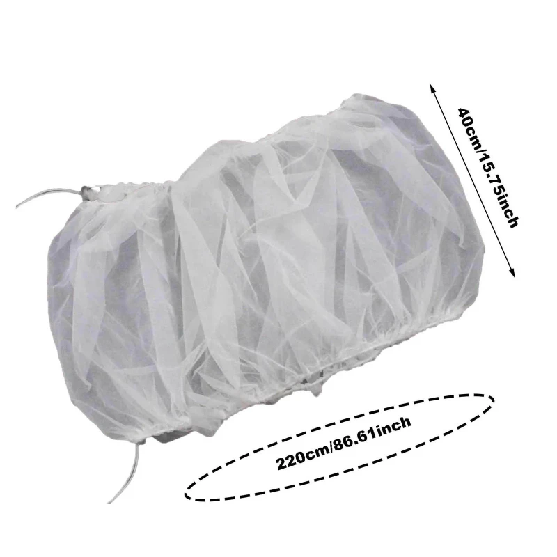 Universal Bird Cage Cover Nylon Mesh Seed Catcher Guard Shell Skirt Net Soft Easy Cleaning Dustproof Airy Pet Supplies Birdcage
