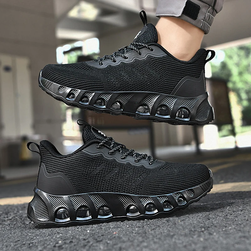 ONEMIX 2025 Air Cushion Running Sneakers for Men Outdoor Sport Jogging Shoes Large Size 39-48 Comfortable Breathable New Arrival