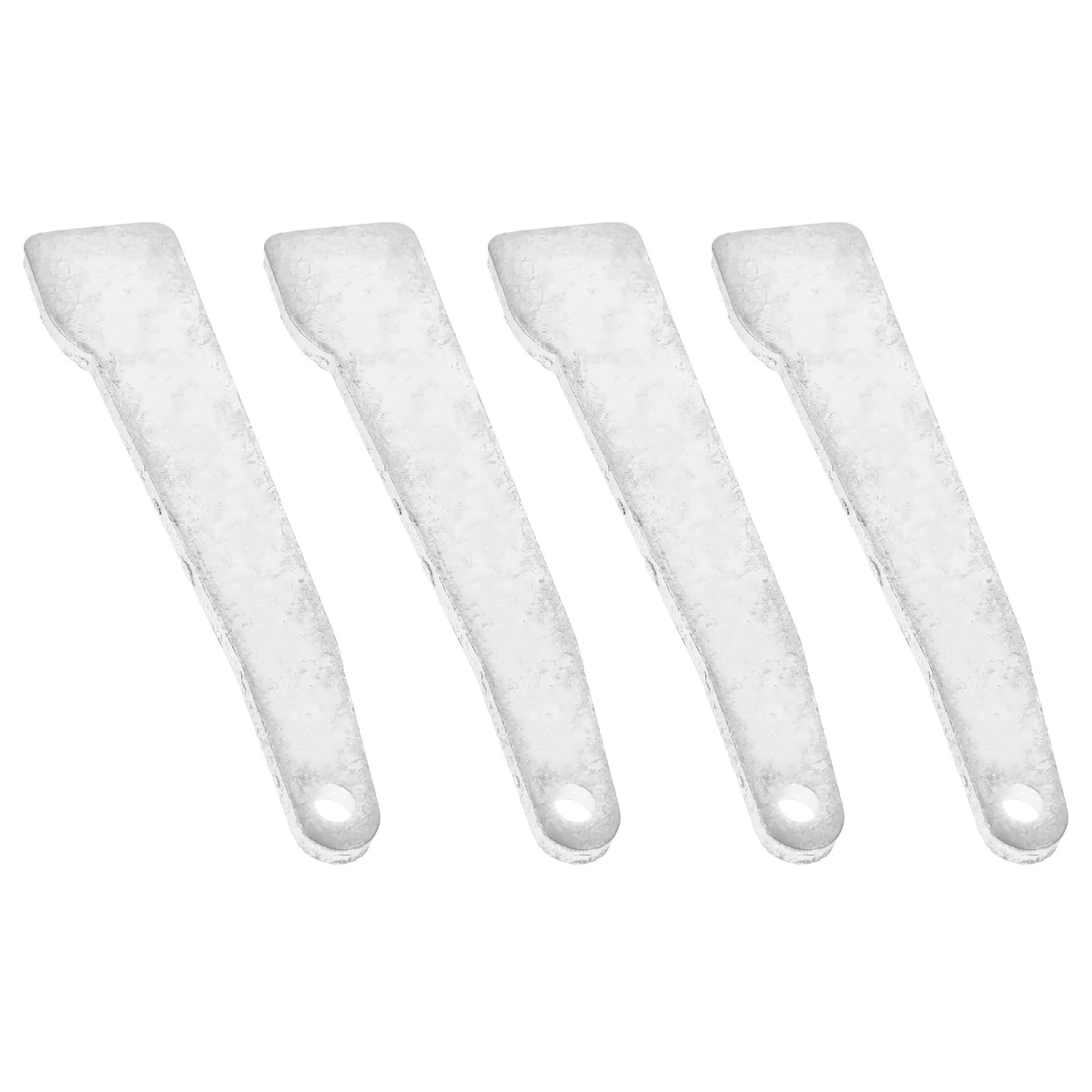 4Pcs Sturdy Iron Scaffolding Insert Plate Scaffold Adapter for Construction Stability Scaffold Fixed Part Removable