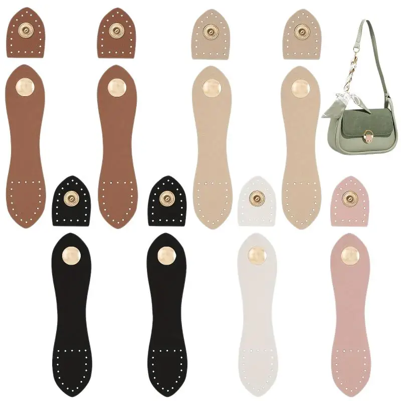 [YU]Leather Bag Buckle Handmade Buttons Wallet Hasp Clasp Buckle Card Pack Buckle For DIY Handbag Accessories