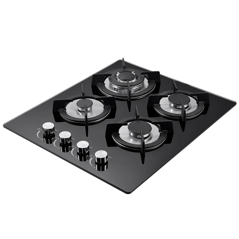 Multifunctional Gas Stove Tempered Glass High Quality Built in Gas Cooktop for Wholesale