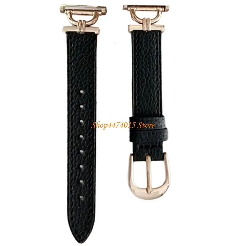 K1AA versátil 20 mm Reloj Strap Leather Watch Band para relojes inteligentes