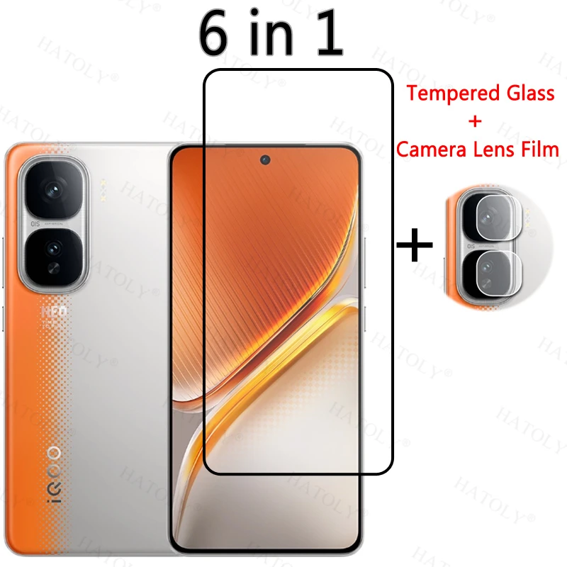 Full Cover Tempered Glass For Vivo iQOO Neo 10 Pro Screen Protector Lens Film iQOO Neo 10 Glass For Vivo iQOO Neo 10 Pro Glass