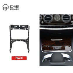 For Mercedes Benz S Class W222 Armrest box Ashtray Cup Holder Chrome Frame Console Center Electroplated Silver Cover Trim