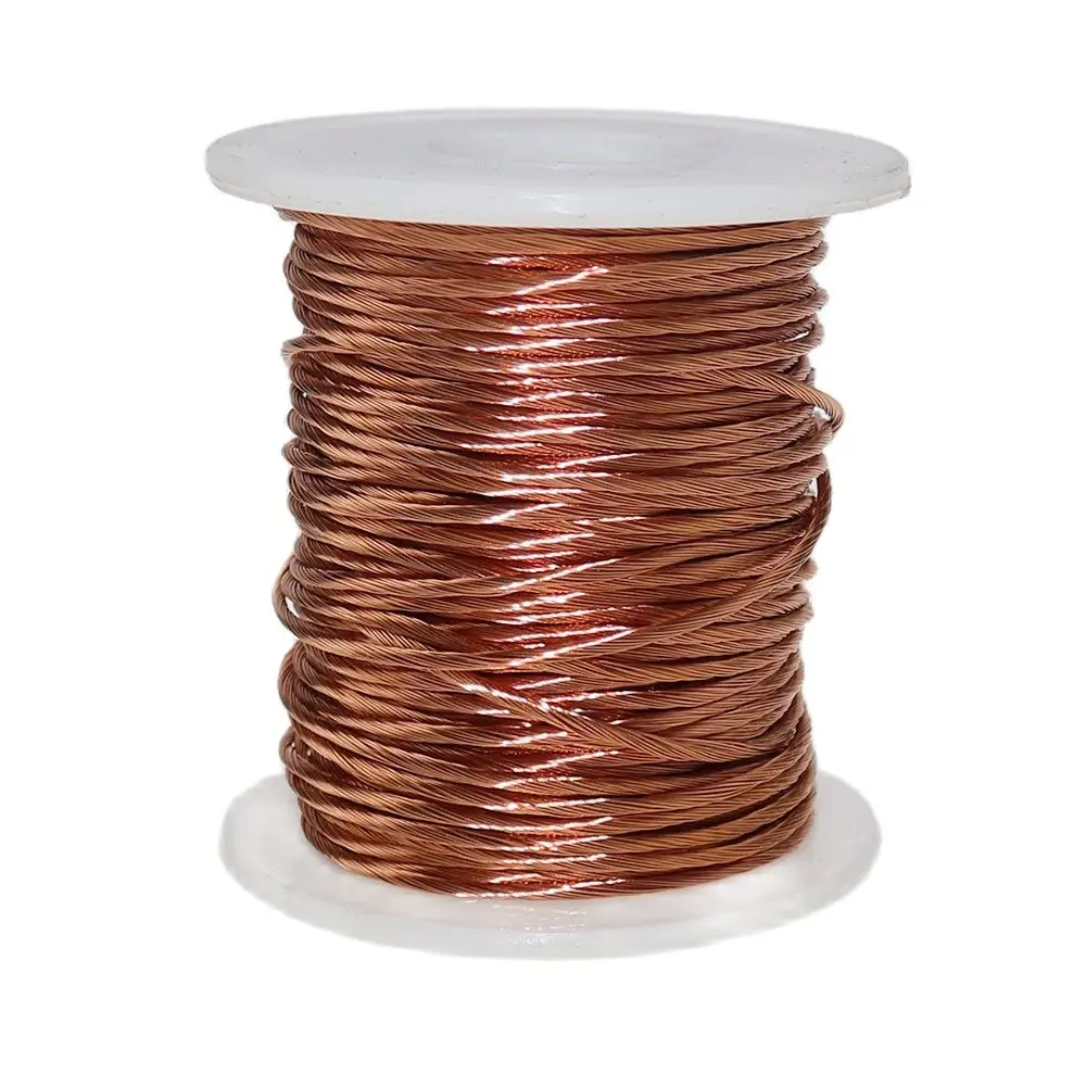 1M 0.2x5 0.2x10 0.2x20 0.2x30 0.2x50 0.2x60 0.2x70 Strands Litz Wire Enameled Copper Wire Litz Crystal Wires Diameter 0.2mm