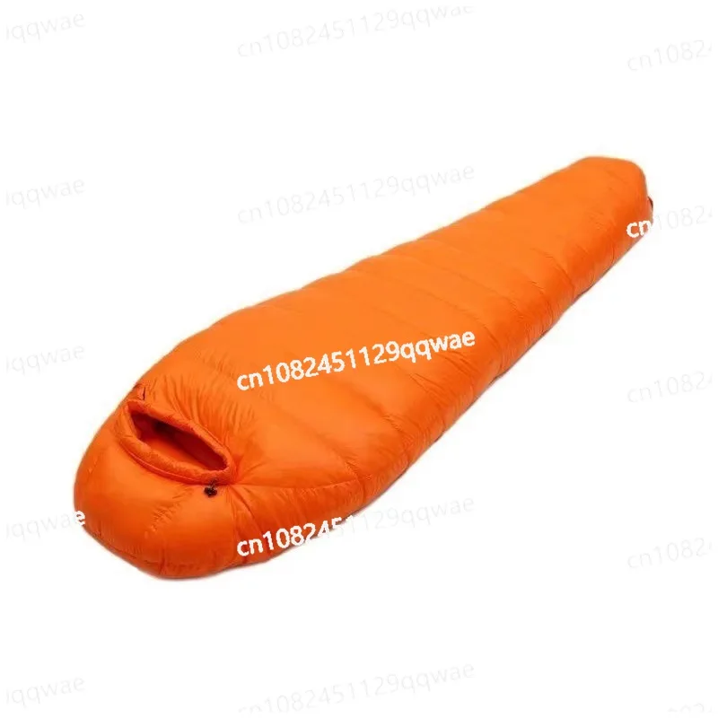 3000g Filling White Goose Down Sleeping Bag Can Be Spliced Mummy Ultra-light Outdoor Camping Car Hiking Cycling Sleeping Bag