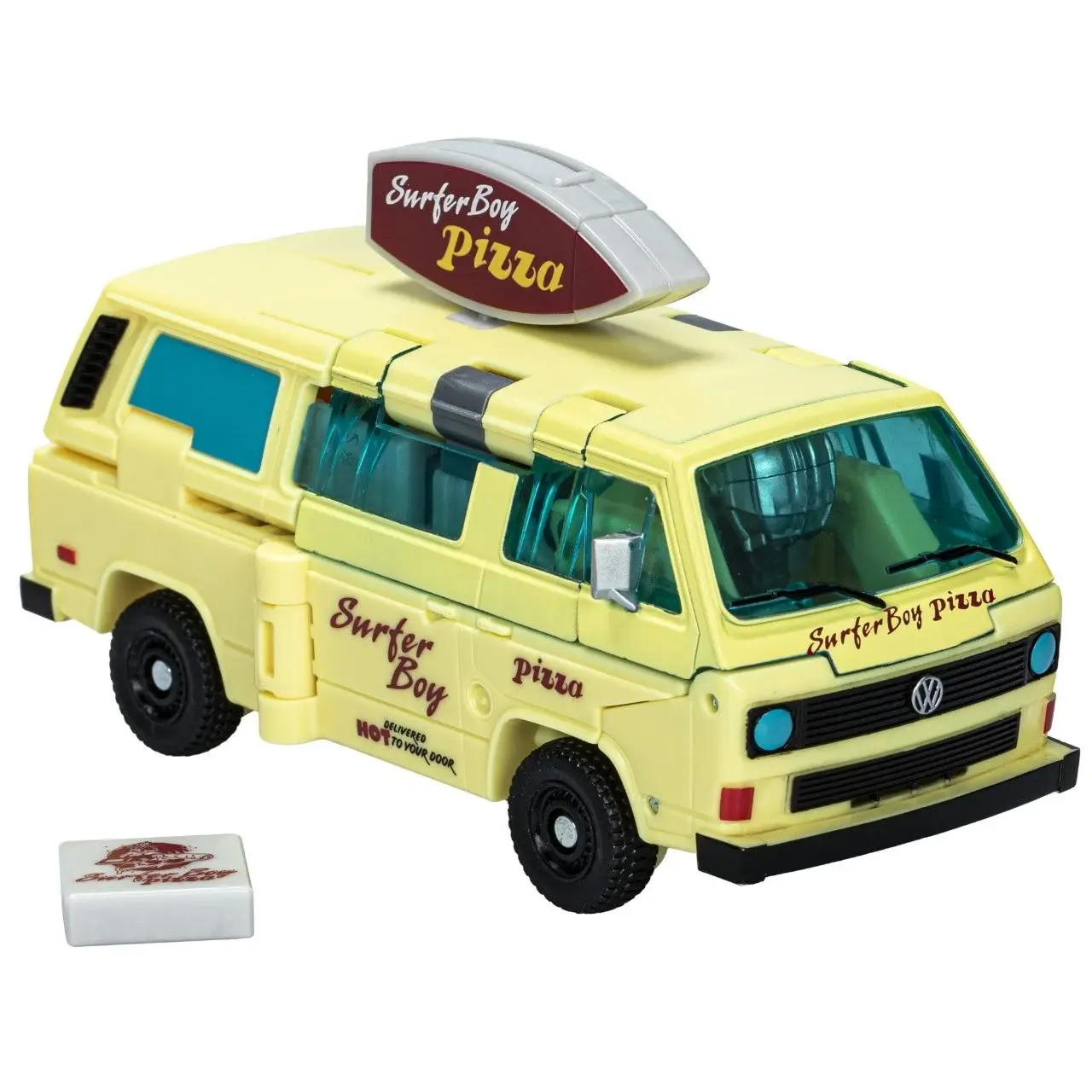 Hasbro Transformers Collaborative Stranger Things x Transformers Beeldje Code Rode Pizzawagen Actiefiguur Speelgoed ﻿ F7139