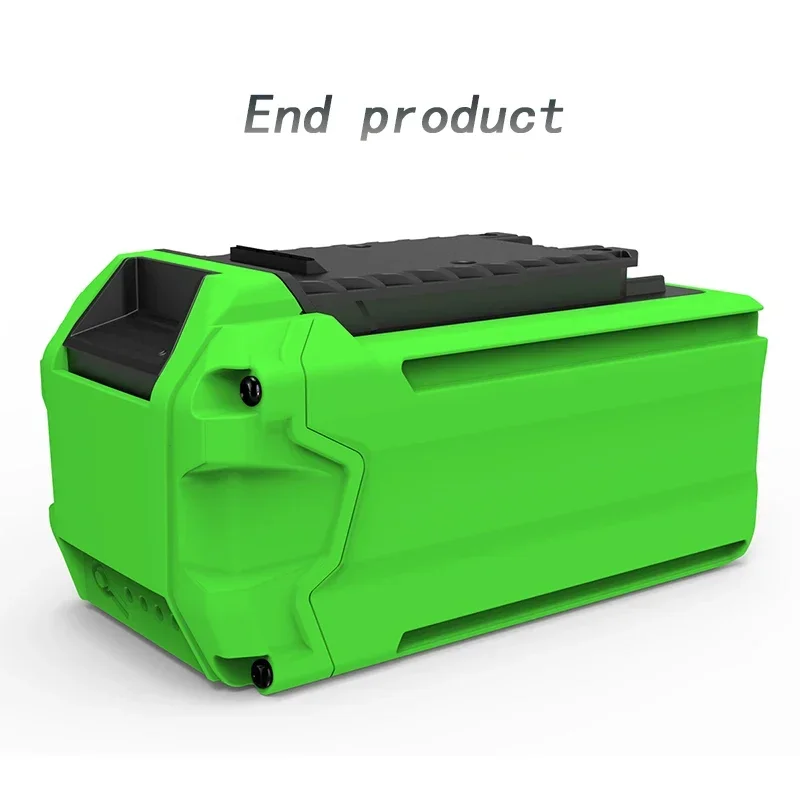 20*18650 Li-ion Battery Plastic Case Charging Protection Circuit Board PCB For Greenworks 40V Lawn Mower Cropper Grass Cutter