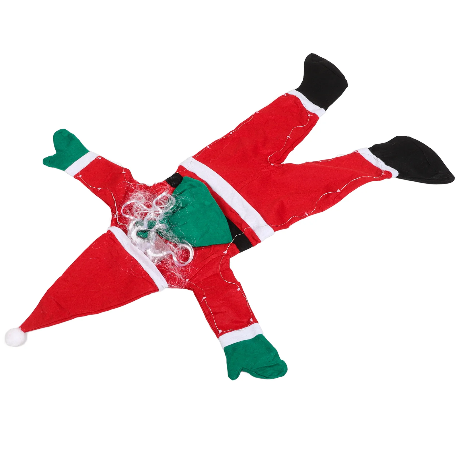 

Santa Claus Decor Tire Cover Cloth Hanging Xmas Scene Car Tire Decoration Christmas naments Props Car Decoration