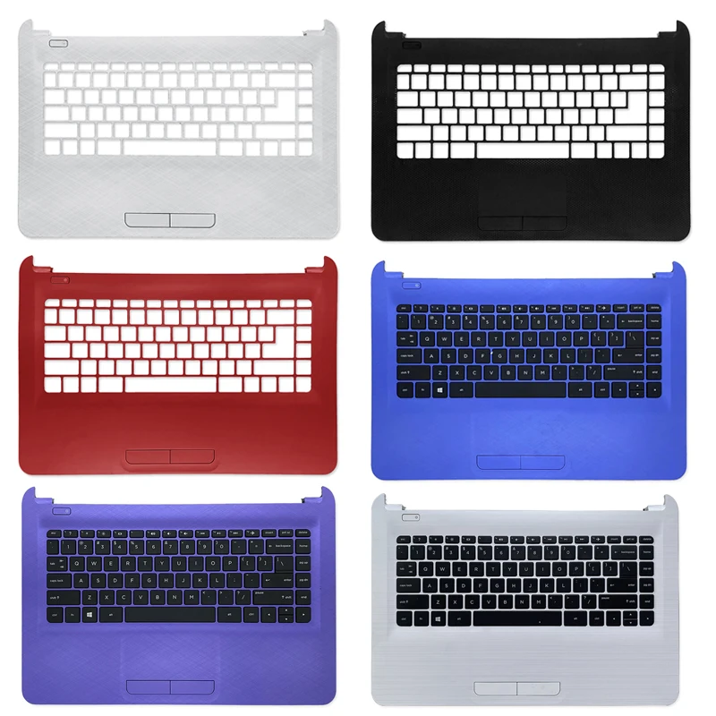 

NEW For HP 14-AN 14-AM 14-AC 14-AY 240 G4 245 G4 Bottom Case Palmrest Upper Case Keyboard C D Cover Black Red White Silver Blue