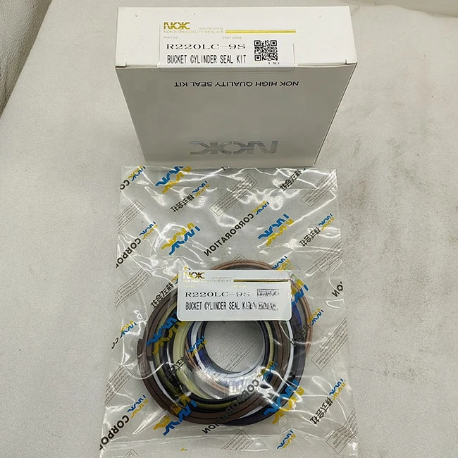 High Quality R220LC-9S Excavator Cylinder Bucket Seal Kit R220LC-9S Oil Seal Repair Kit for Hydraulic Excavator