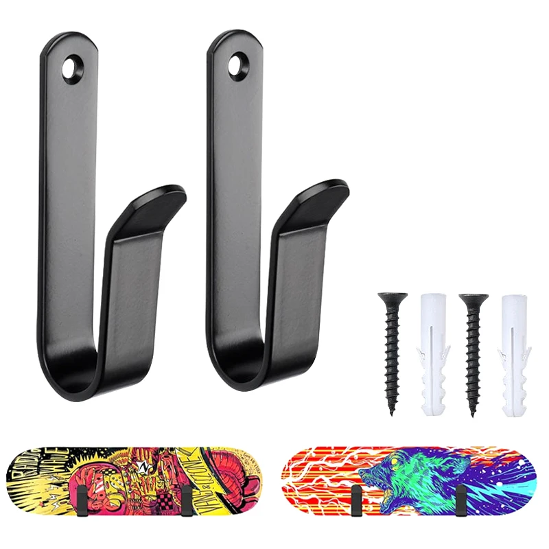 Snowboard Wall Rack Snowboard Wall Hanger Parts Wall Mounted Metal Tool Organizer Storage Hook Surfboard Holder For Apartment