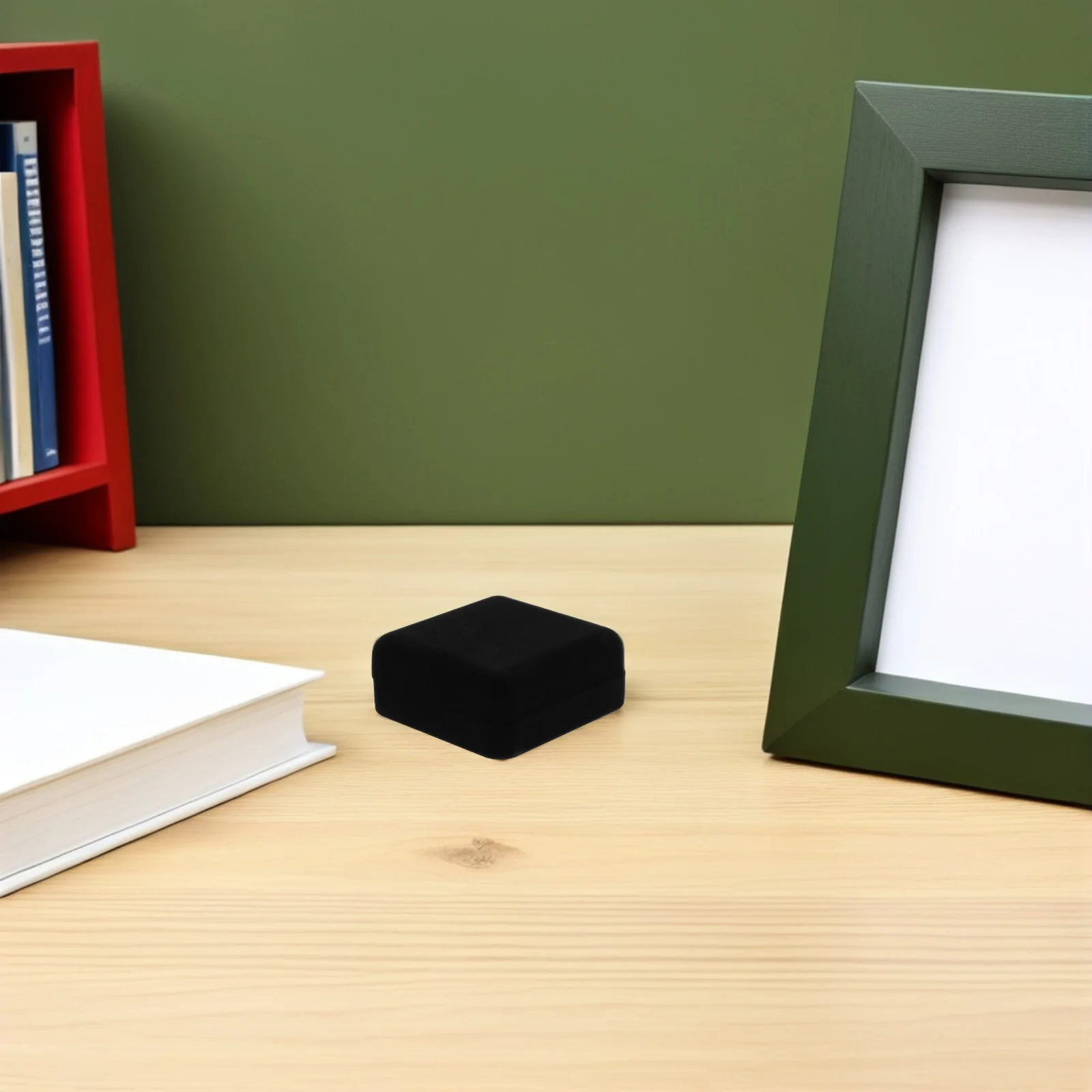 2pcs Medal Storage Display Box Lined Badge Keepsake Case Scratch Resistant For Lapel Pins Brooches Coins Black Award Organizer