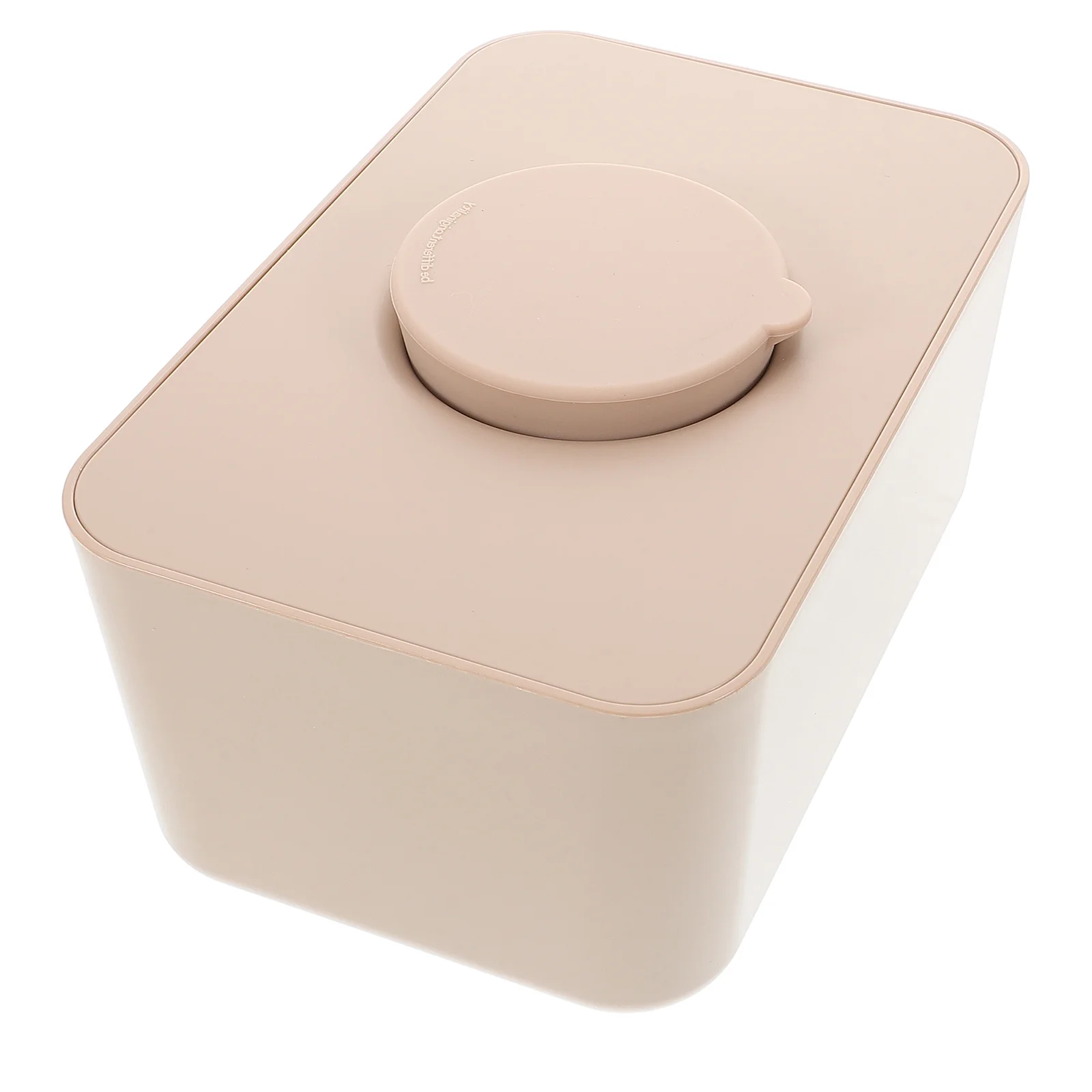 

Wet Tissue Box with Silicone Lid Sealed Design for Home Car Use Large Capacity Wipe Dispenser Holder Fresh Keeping