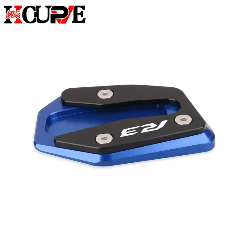 دراجة نارية مسنده القدم الجانب تمديد وسادة دعم لوحة تكبير حامل ل YZF-R3 YZF-R25 MT-03 MT-25 YZF R3 25 MT 03 25 21-25