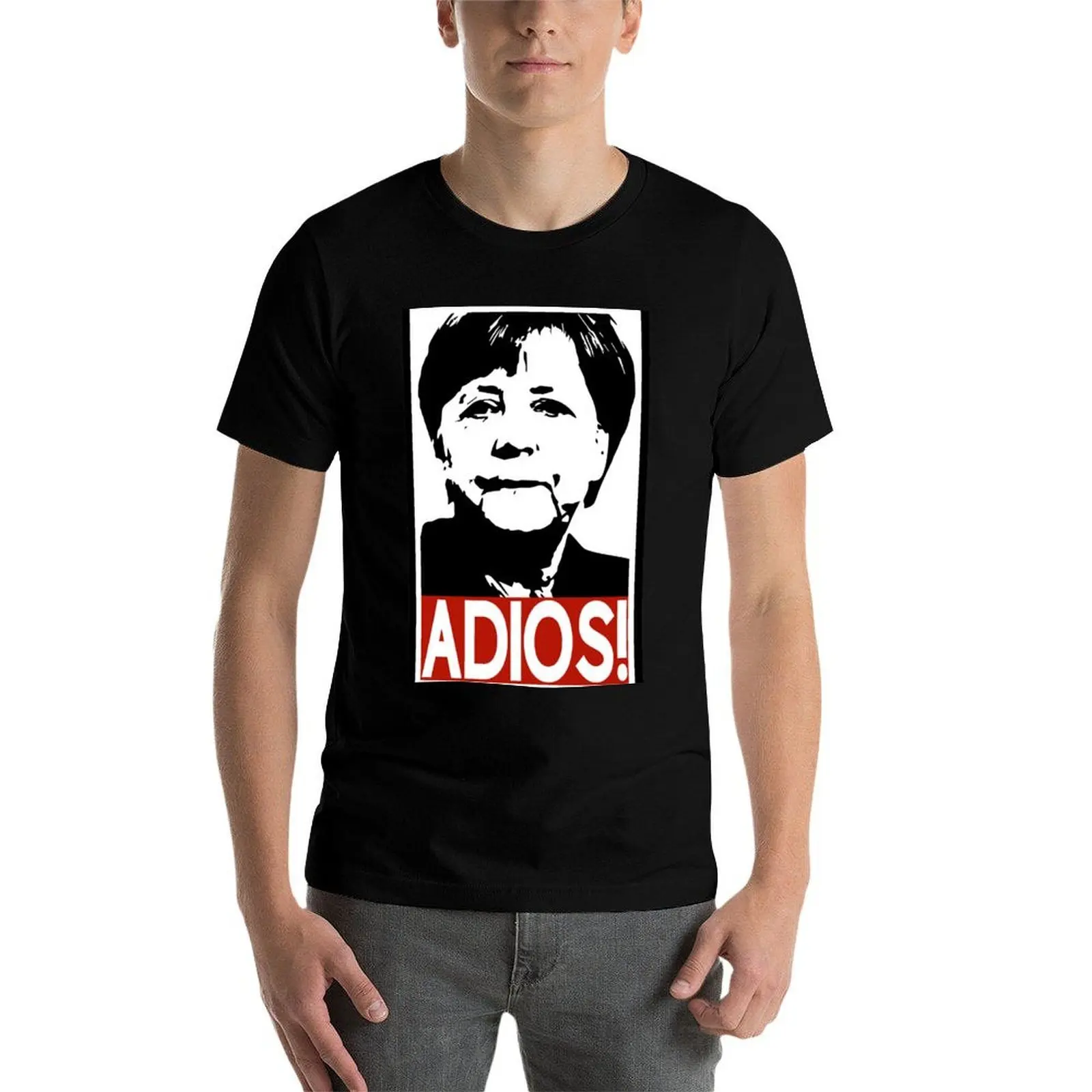 

Adios! Mrs Merkel T-Shirt t shirt for man t shirts for man graphic vintage T-Shirt