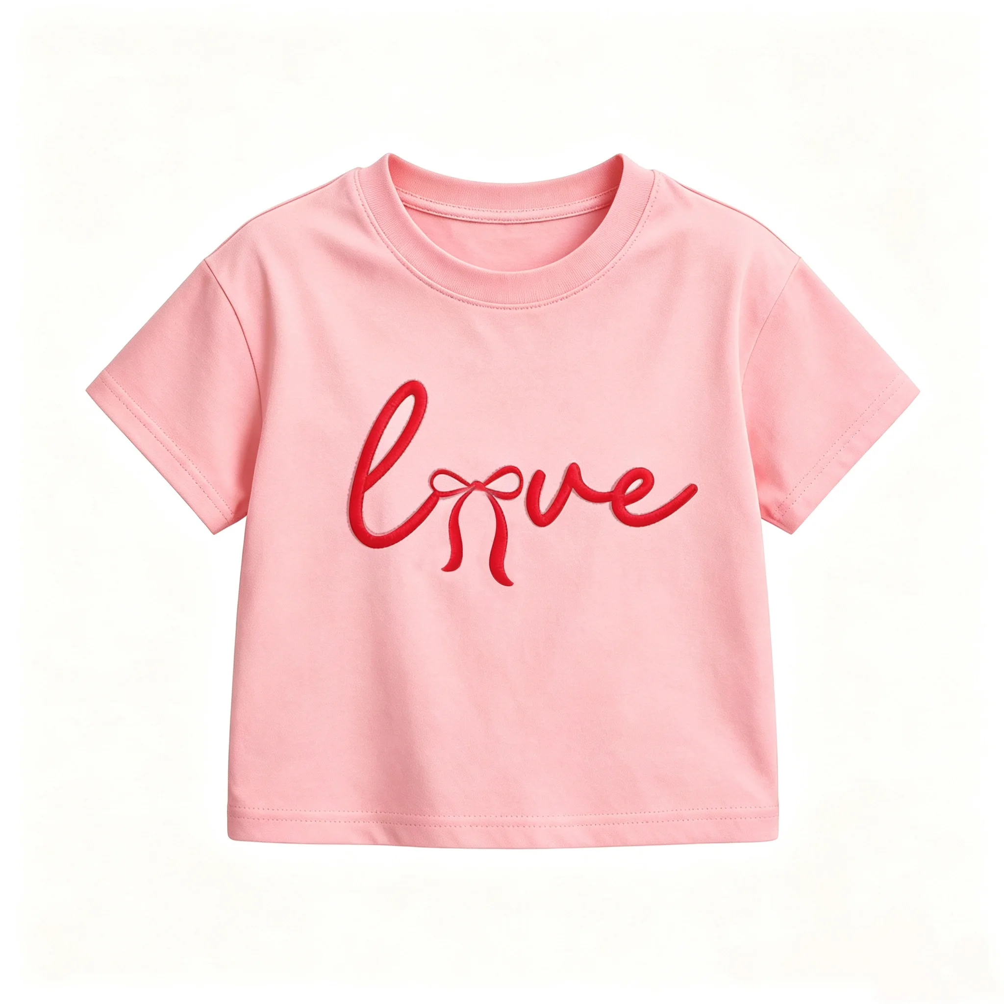 Girl Valentines T Girl Neck Tops Shirt Valentines T Crew Sleeve Girl Valentines T Girl Toddler Baby Girl