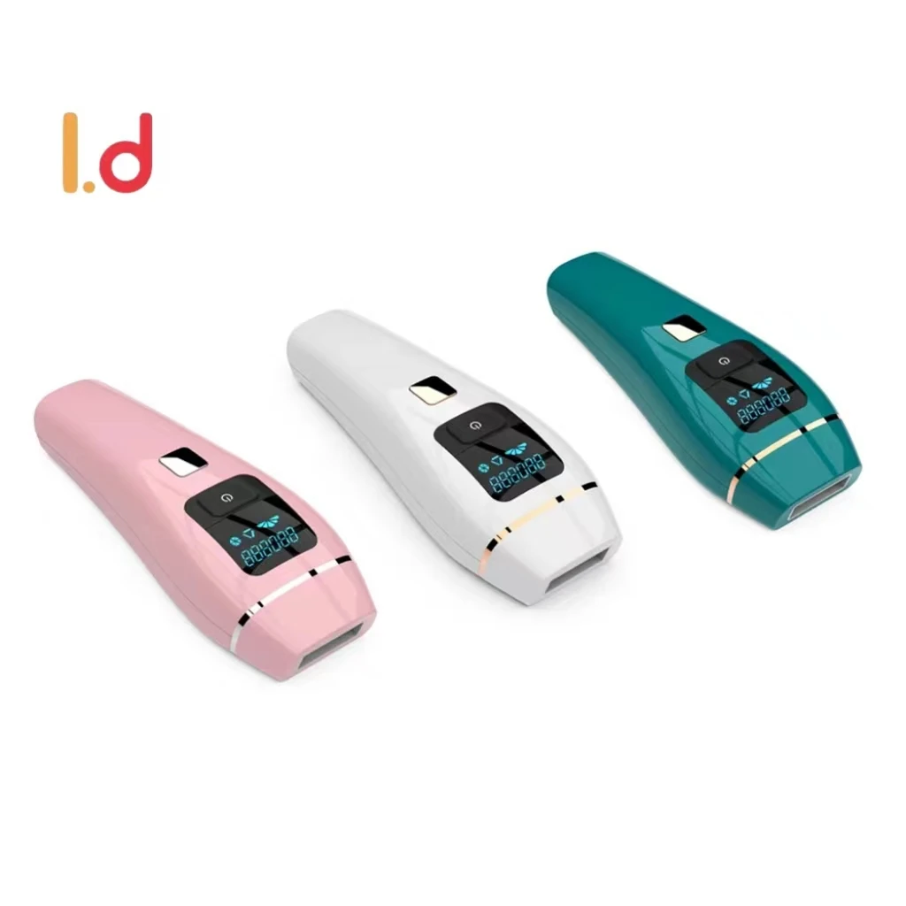 Best Portable Sapphire Ice Cooling IPL Hair Removal Epilator Lide Painless Hair Remover Laser Hair Removal Home Handheld Device