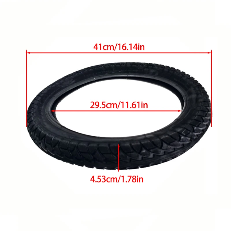 For INMOTION V8F King Song 16s Unicycle Self Balancing Scooter 16 Inch 16x2.125 Outer Tire Accessories