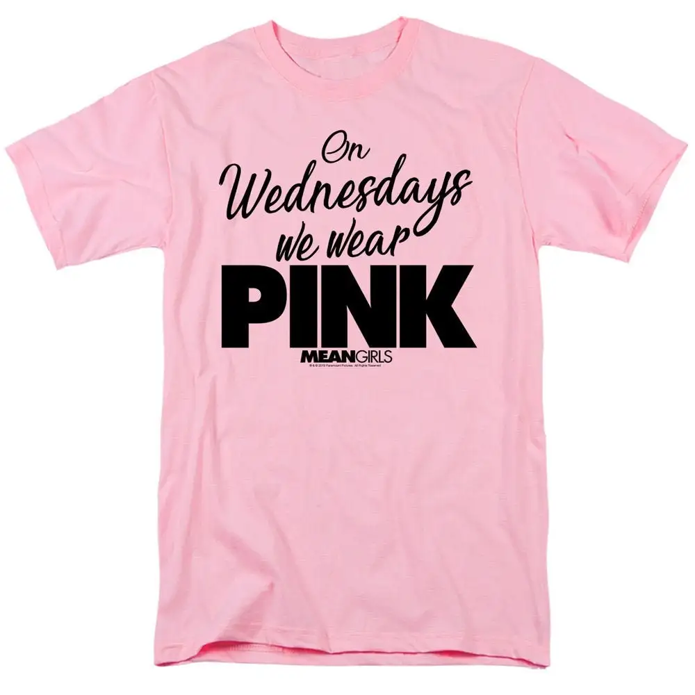 Mean Girls On Wednesdays We Wear Pink T Shirt