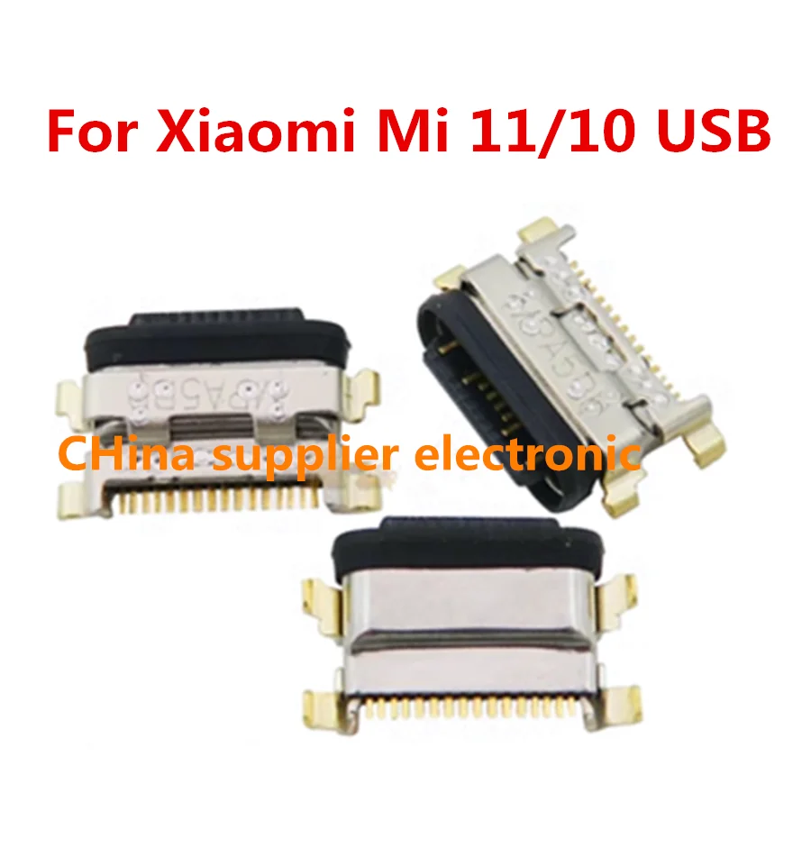 10pcs-100pcs For Xiaomi Mi 11 10 USB Charge Jack Port Plug Socket Charging Dock Connector