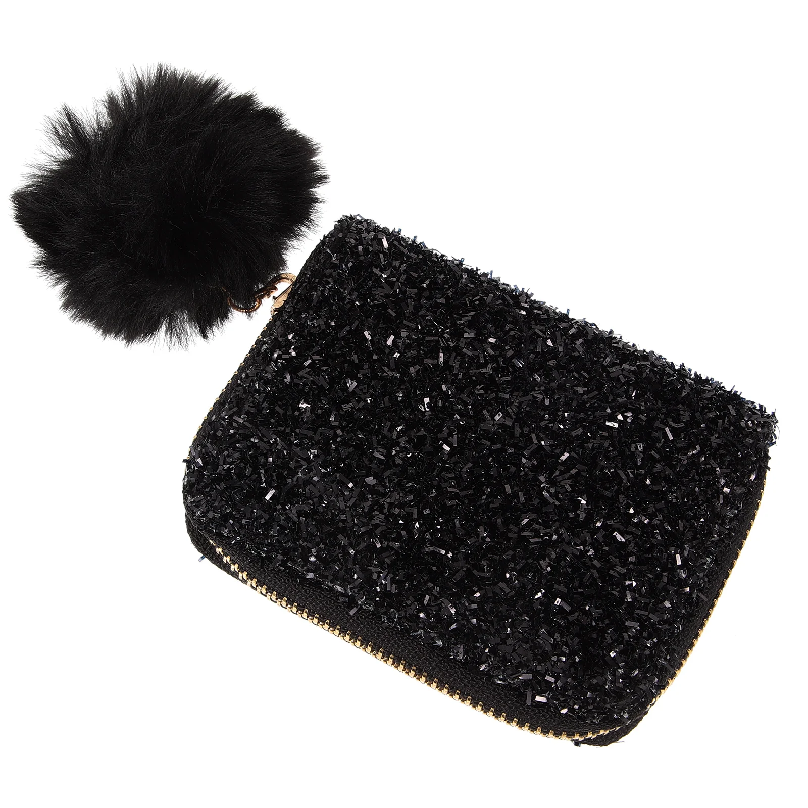 

Sequin Bag Practical and Attractive Makeup Pouch Organizer Portable Travel Storage Gym