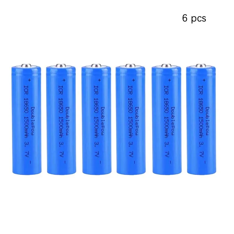 1-10PCS 18650 3,7V wiederaufladbare Lithium-Batterie mit 1500mAh, geeignet für Rasierer, Lautsprecher, Massagegerät, Spray, Schönheitsinstrument, Maus