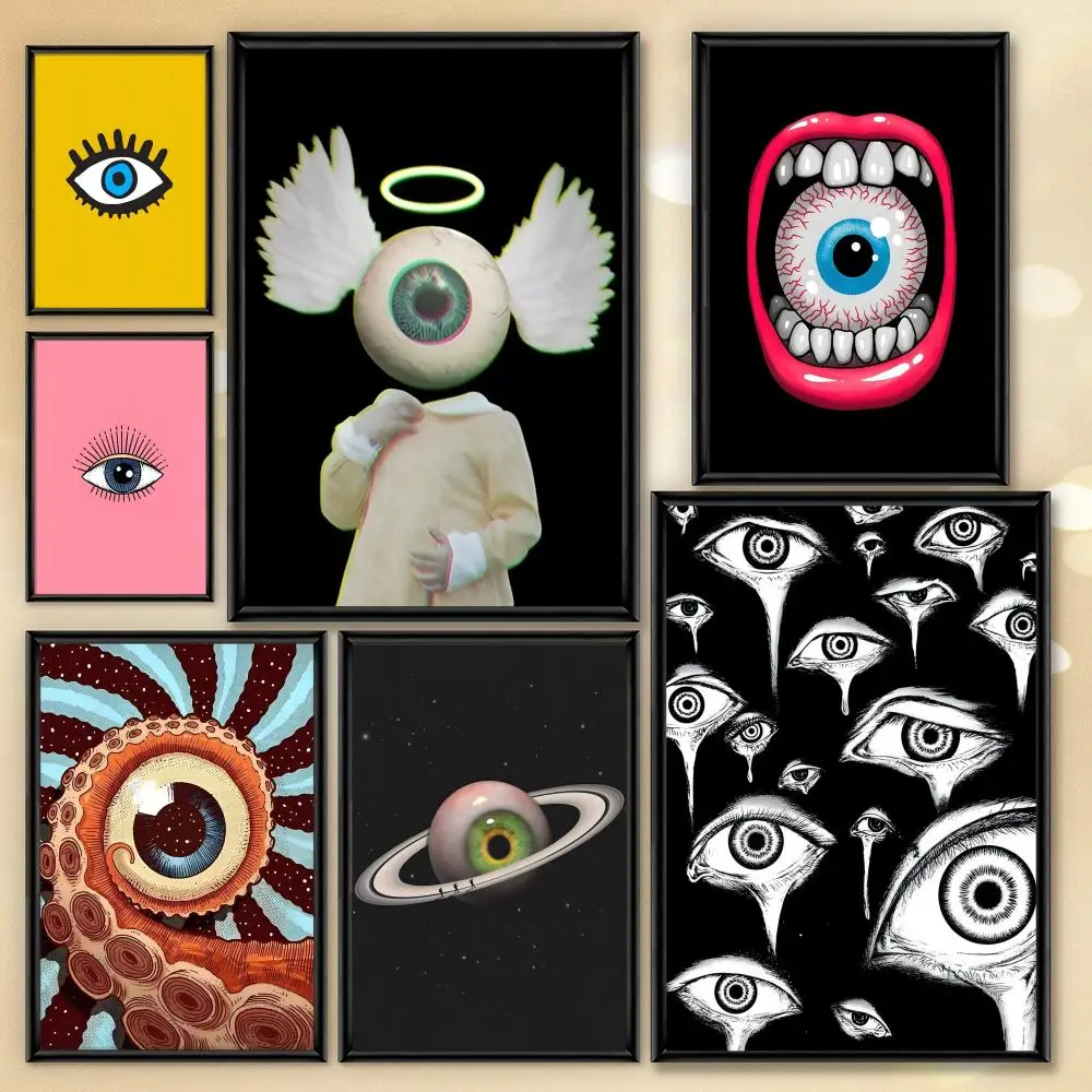 ملصق HD أنيمي موضوع ساخن المغني/OST/فيلم مقاوم للماء عصا ذاتية ديكور المنزل Ins مقل العيون عين باردة #1