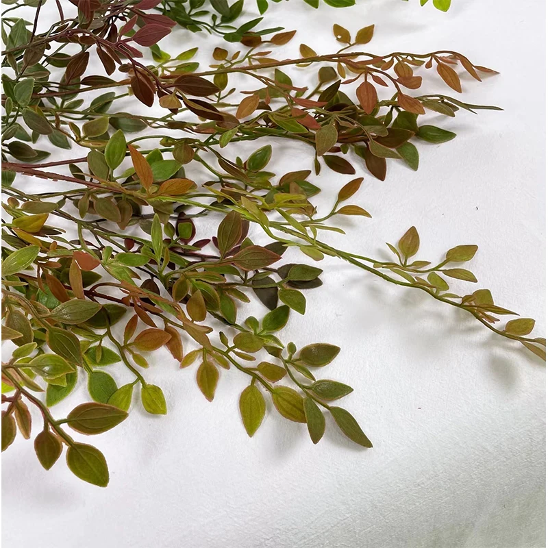 110 cm grüner künstlicher Eukalyptus-Pflanzenstrauß, künstliche Blätter für Hochzeitsdekoration, Heimdekoration, DIY-Vasenornament – Detail 5