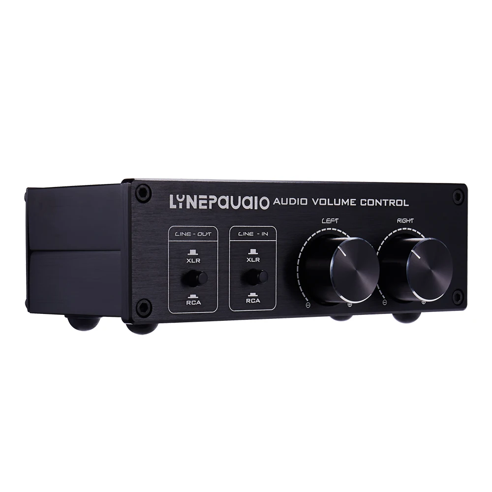 2 Input 2 Output Switch Volume Controller interruttori di segnale RCA a XLR Balance Signal interfaccia RCA e XLR indipendente L/R Channe