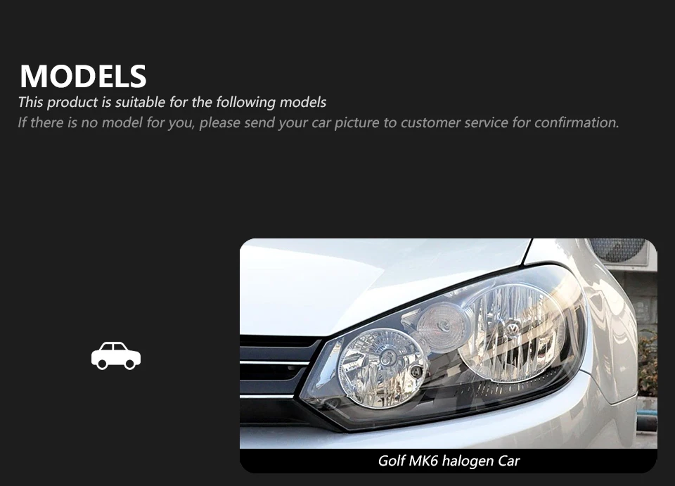 AKD Car Styling Head Lamp for VW Golf 6 Headlights 2009-2012 Golf 6 LED Headlight DRL Signal Lamp Hid Bi Xenon Auto Accessories