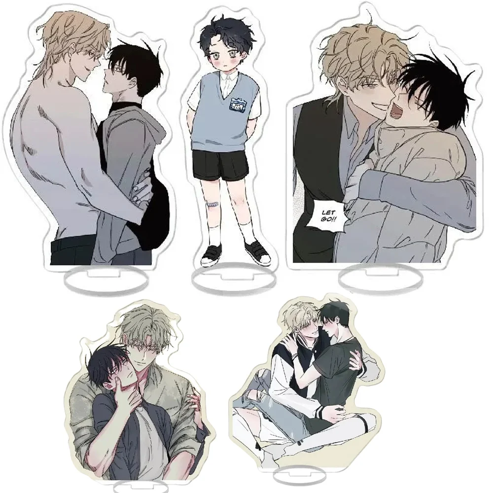 أنيمي Haibian المفاتيح B LAcrylic حامل Yeo TaeJu كيم EuiHyun Manwha البضائع جمع مكتب عرض حلية نموذج حامل دمية #1