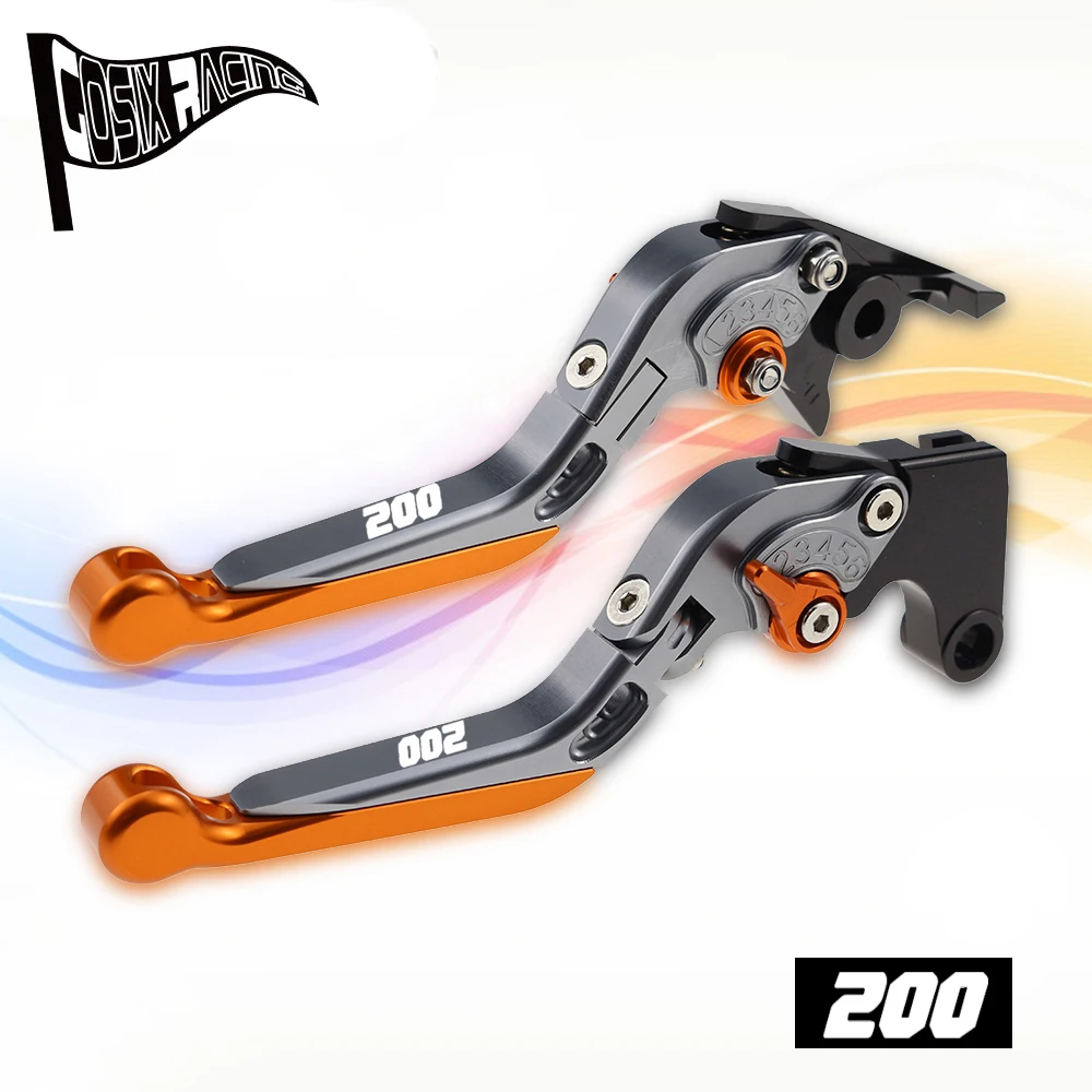 

Fit For 200 Duke 2014-2022 RC200 Motorcycle CNC Accessories Folding Extendable Brake Clutch Levers Adjustable Handle Set