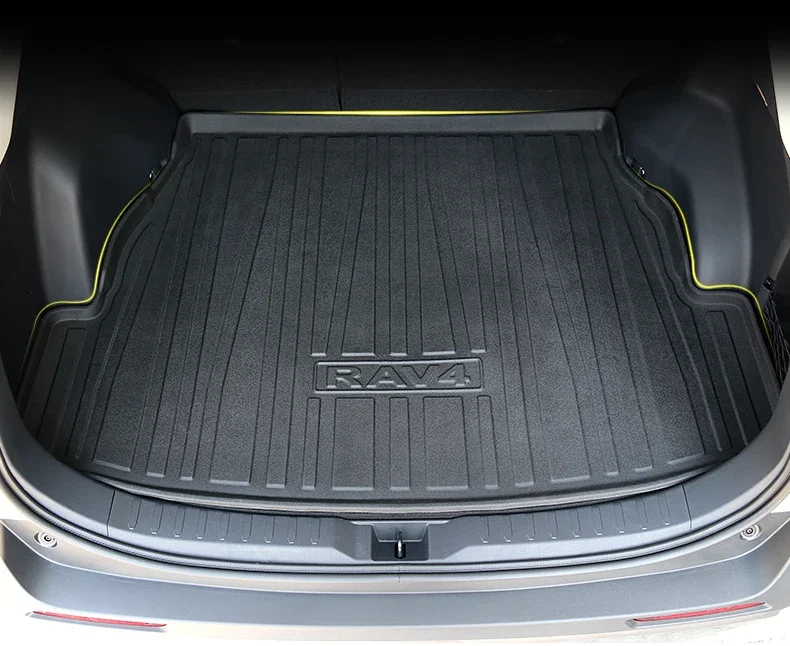 It is suitable for Toyota RAV4 Rear compartment mat TPE waterproof and environmental protection trunk mat interior carpet