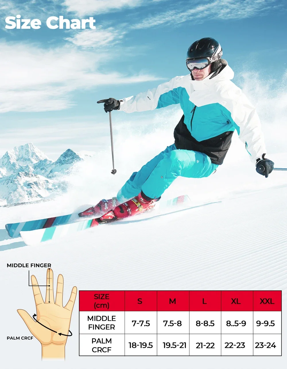 Winter Skiing Gloves Electric Heated Gloves Windproof Cycling Warm Heating Touch Screen Heated Gloves For Men Women