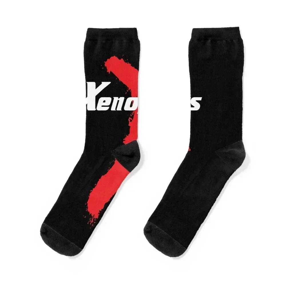 

Xenogears Socks Heating sock Soccer Crossfit cotton Luxury Woman Socks Men's