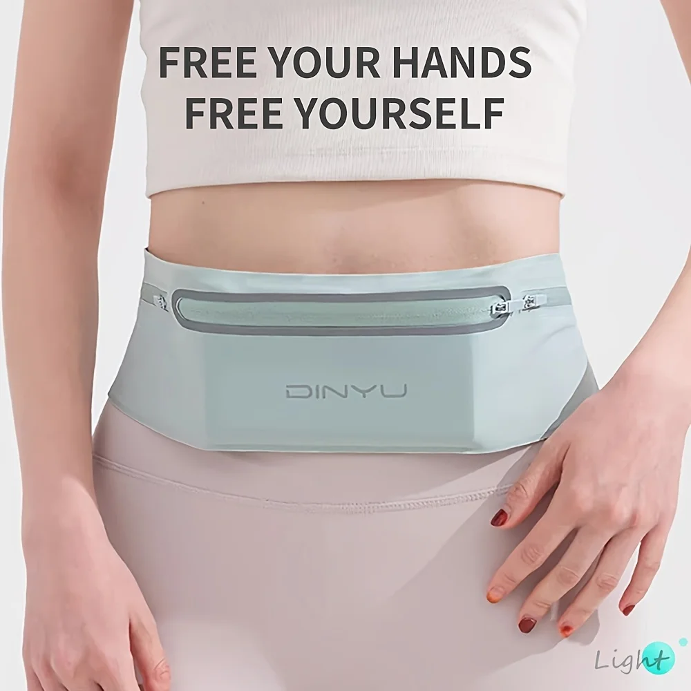 الحقيبة الجري مناسبة لكل من الرجال والنساء تتميز بجيب هاتف شفاف خفيف الوزن مزود بثلاثة أقسام #3