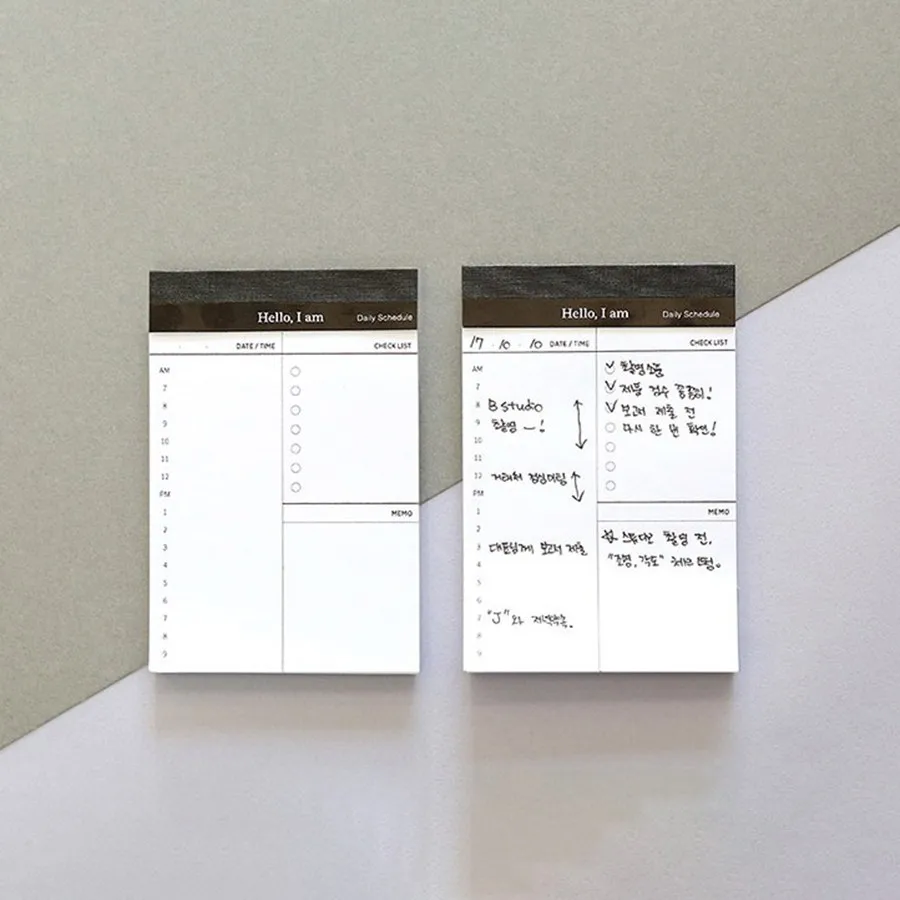 دفتر جدول الأعمال اليومي الأسبوعي مذكرة قابلة للتمزيق للقيام بقائمة الأهداف جداول العادة ملاحظة مذكرة القرطاسية مكتب اللوازم المدرسية